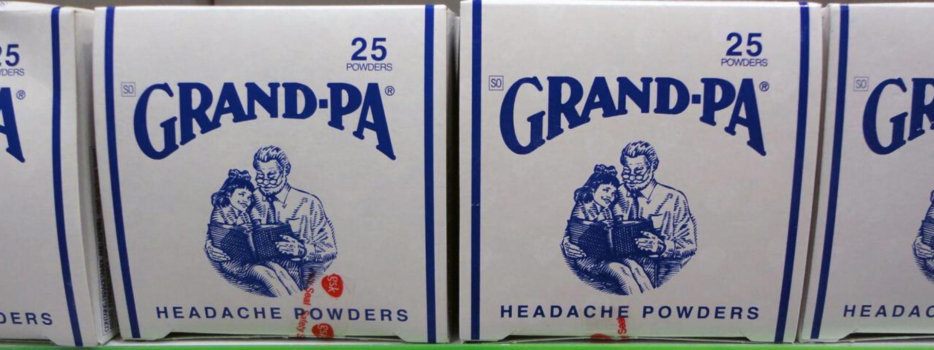 Grandpa powder box